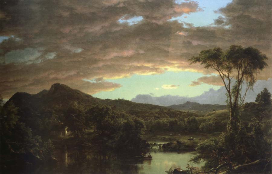 Frederic Edwin Church a country home